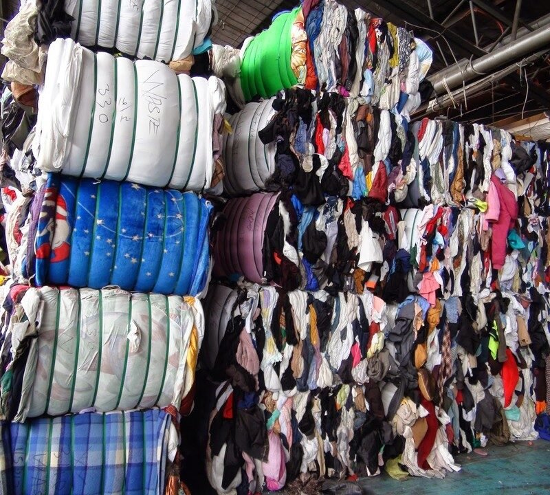 Venta de material textil reciclado